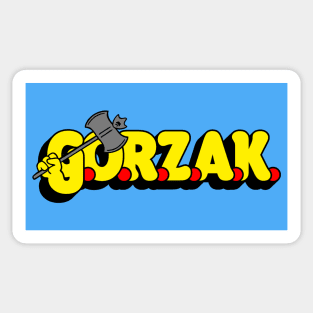 GORZAK MUSCLE Sticker